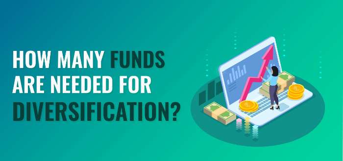 How many mutual funds are needed for diversification?